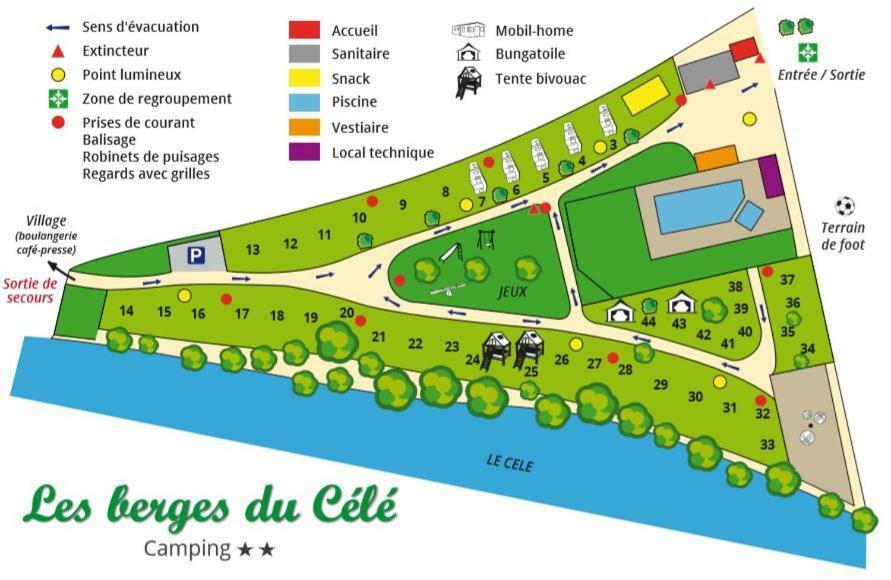 فندق Les Berges Du Cele Bagnac المظهر الخارجي الصورة